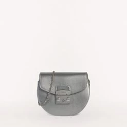 Outlet 🤩 Furla Metropolis Mini Crossbody Metallic for 👩 women ⭐