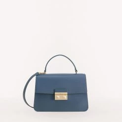 Cheapest ๐ Furla Bella Top Handle S Blue for ๐ฉ women ๐ฏ