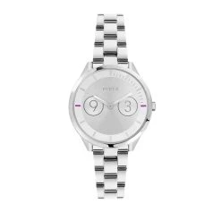 Best deal 😍 Furla 👩 Women's Metropolis Silver Dial Stainless Steel ⌚ Watch 🤩