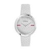 Best deal ⭐ Furla 👩 Women's My Piper White Dial SS Calfskin Leather ⌚ Watch 🤩