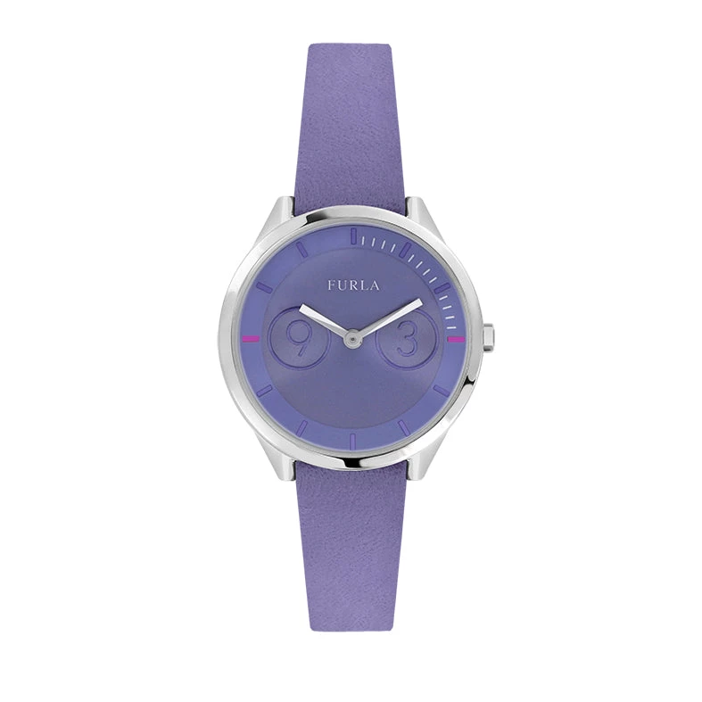 Outlet ๐ Furla ๐ฉ Women's Metropolis Lillac Dial Calfskin Leather โ Watch ๐งจ 1 Outlet ๐ Furla ๐ฉ Women's Metropolis Lillac Dial Calfskin Leather โ Watch ๐งจ